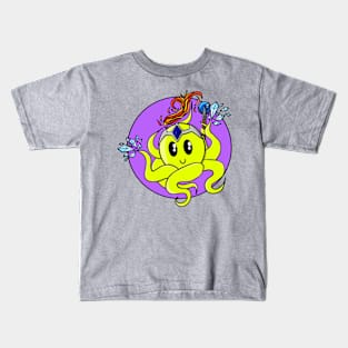 Octopus Sorcerer - Dungeons and Dragons Kids T-Shirt